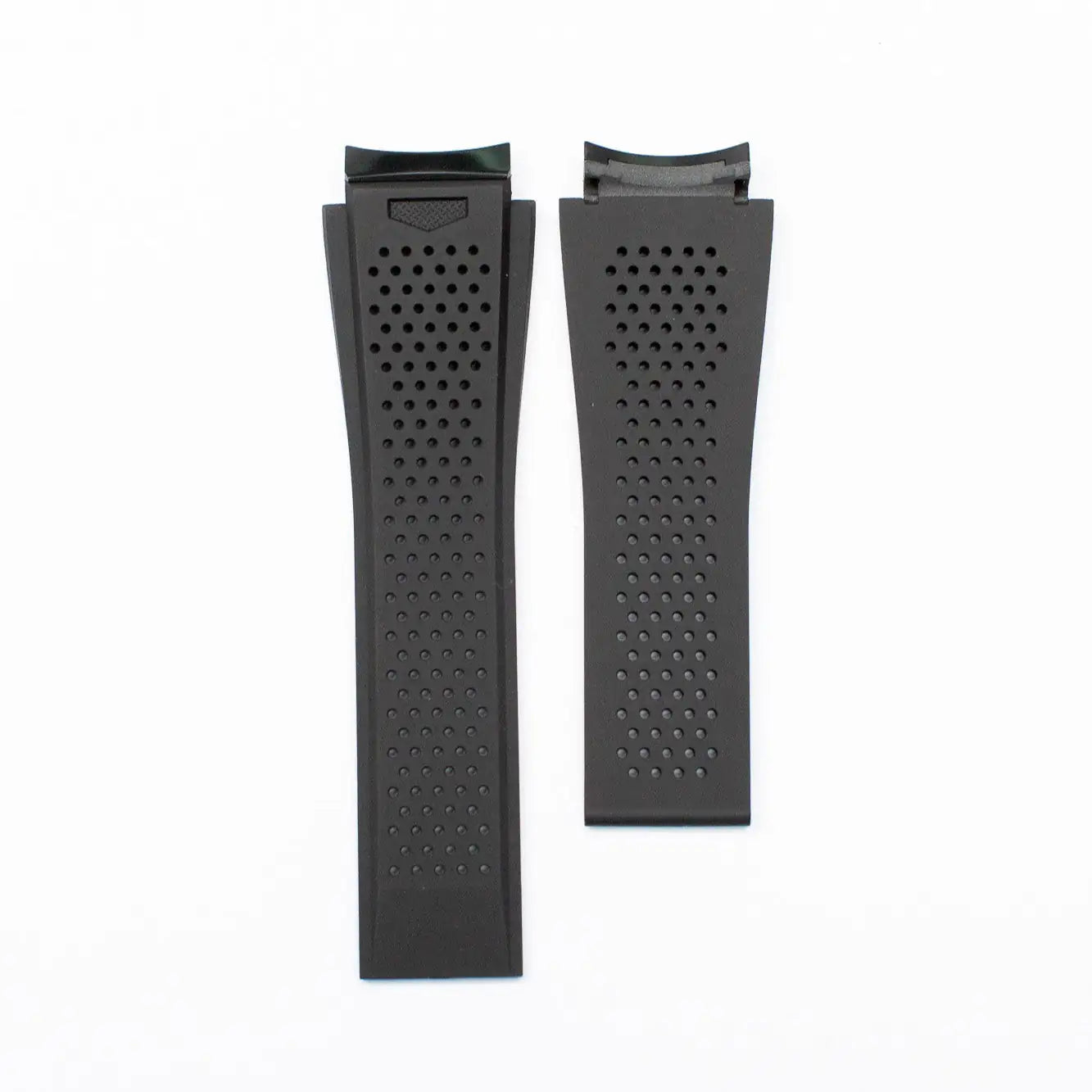 TAG Heuer Carrera FT6168 Black Rubber Strap 22.5mm | Genuine OEM