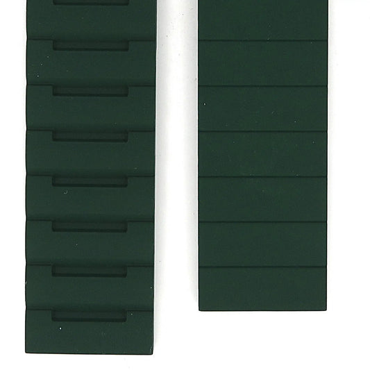 TAG Heuer Carrera FT6238 Green Rubber Strap 22mm | Genuine OEM