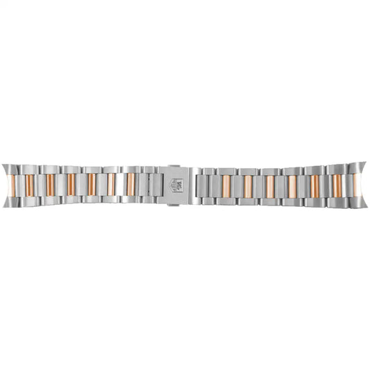 TAG Heuer Carrera WAR215D Steel & Rose Gold Bracelet 19mm | Genuine OEM