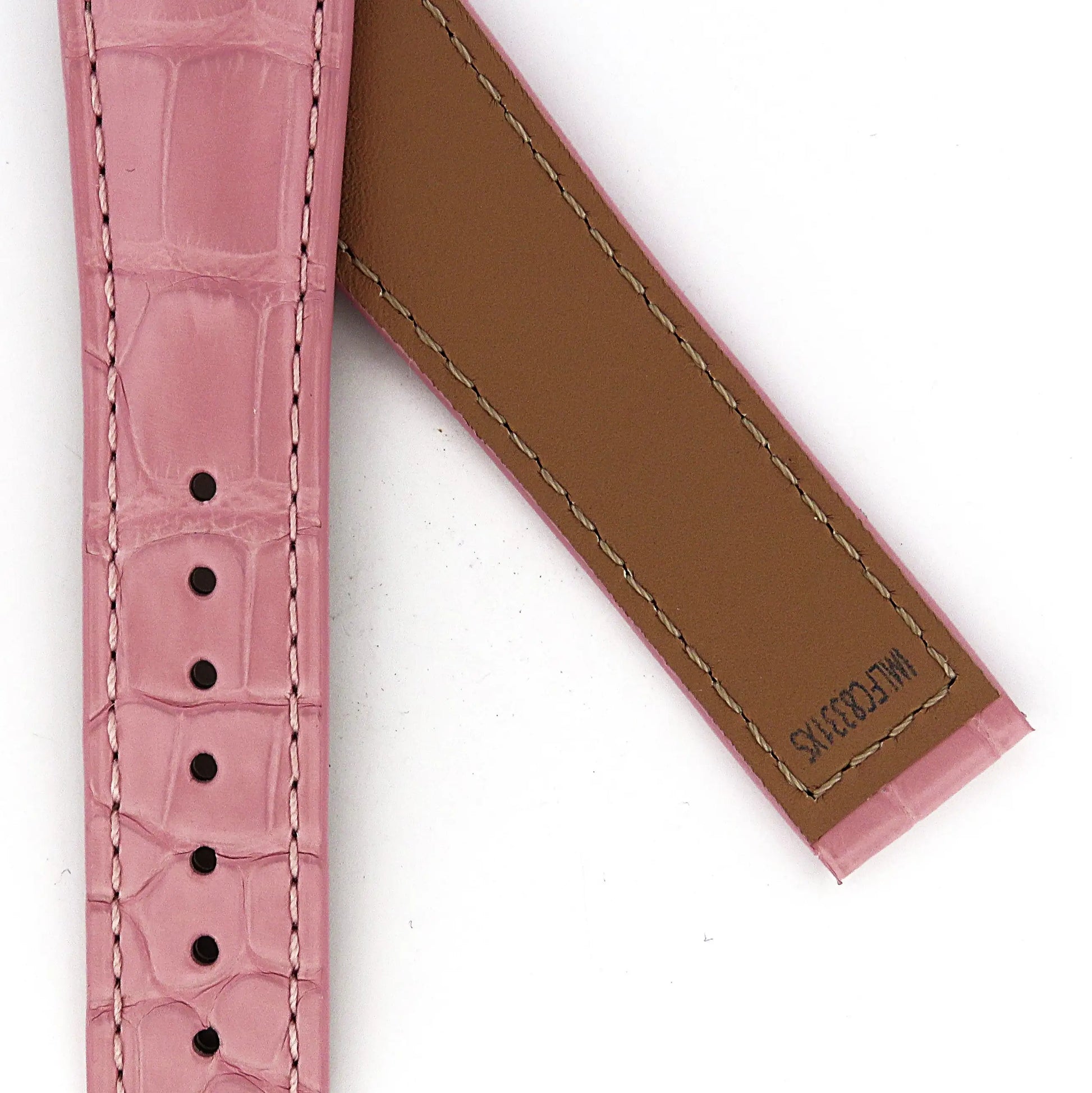 TAG Heuer Carrera WBN2315 Pink Alligator Leather Strap 19mm | Genuine OEM