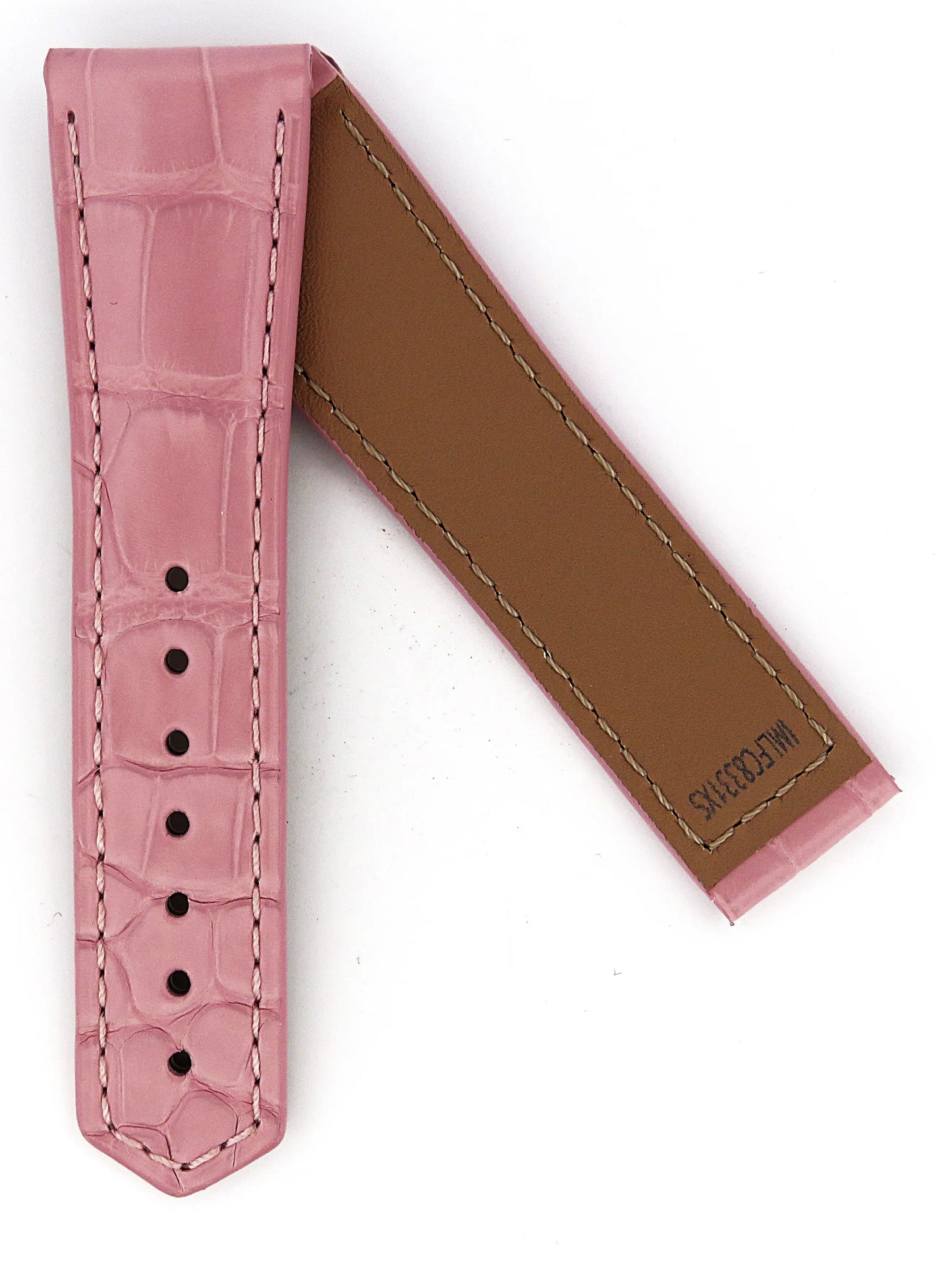 TAG Heuer Carrera WBN2315 Pink Alligator Leather Strap 19mm | Genuine OEM