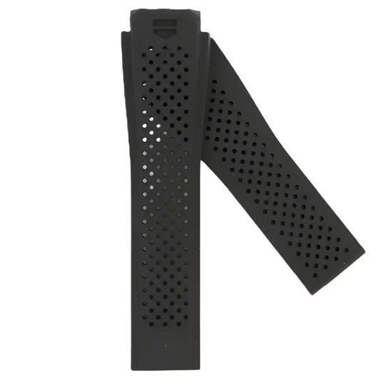 TAG Heuer Connected FT6045 46mm Black Rubber Strap 22mm | Genuine OEM