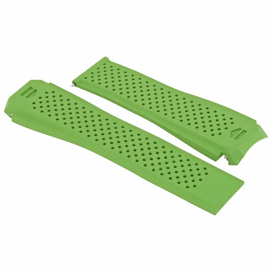 TAG Heuer Connected FT6059 46mm Green Rubber Strap 22mm | Genuine OEM