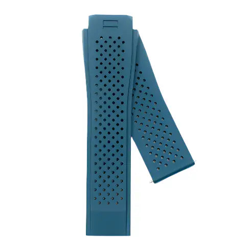 TAG Heuer Connected FT6077-0 Modular 45 Blue Rubber Strap 22mm | Genuine OEM