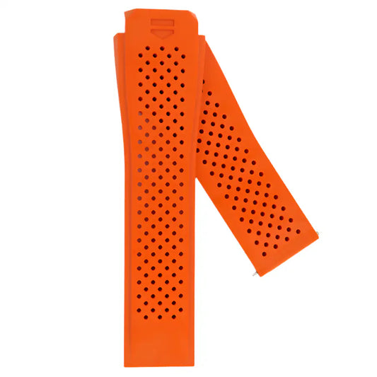 TAG Heuer Connected FT6081 Modular 45 Orange Rubber Strap 22mm | Genuine OEM