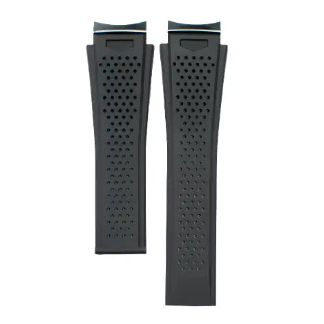 TAG Heuer Connected FT6087 CAR201D Black Rubber Strap 21mm | Genuine OEM
