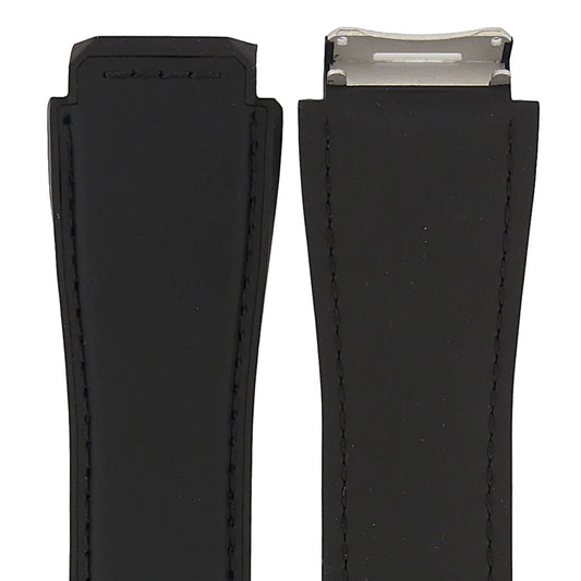 TAG Heuer Connected FT6138 Modular 45 Black Leather Strap 22mm | Genuine OEM