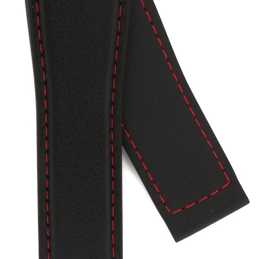 TAG Heuer Connected FT6160 Modular 45 Black Rubber Strap 22mm | Genuine OEM