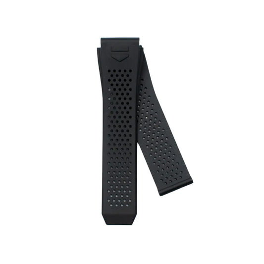 TAG Heuer Connected FT6175 Calibre E3 Black Rubber Strap 22mm | Genuine OEM