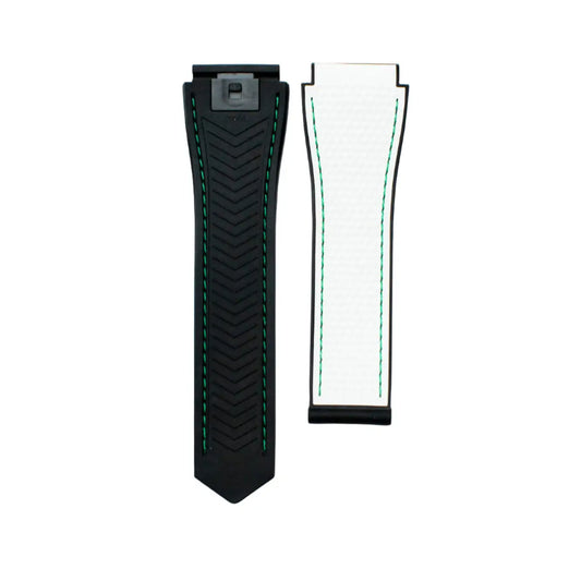 TAG Heuer Connected FT6214 Calibre E4 Black Rubber Strap 22mm | Genuine OEM