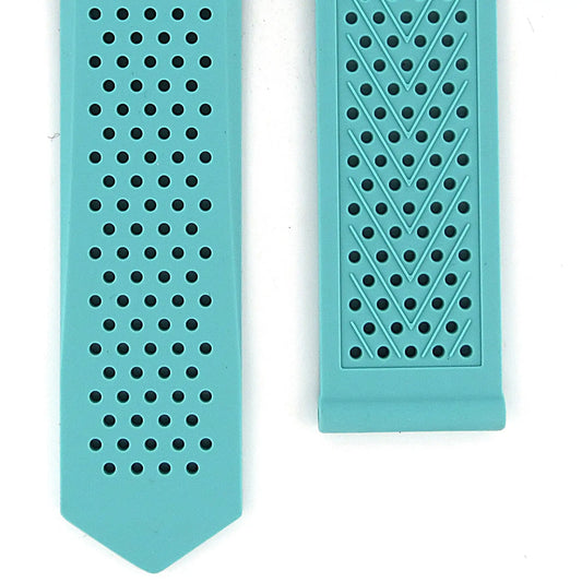 TAG Heuer Connected FT6220 Calibre E4 Blue Rubber Strap 22mm | Genuine OEM