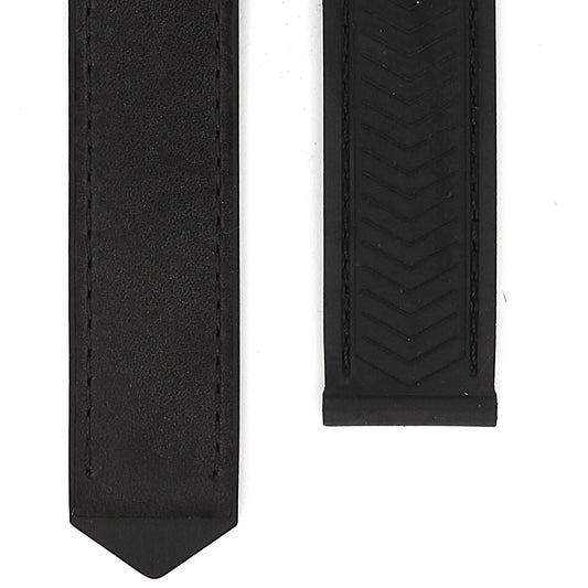 TAG Heuer Connected FT6245 Calibre E4 Black Leather Strap 22mm | Genuine OEM