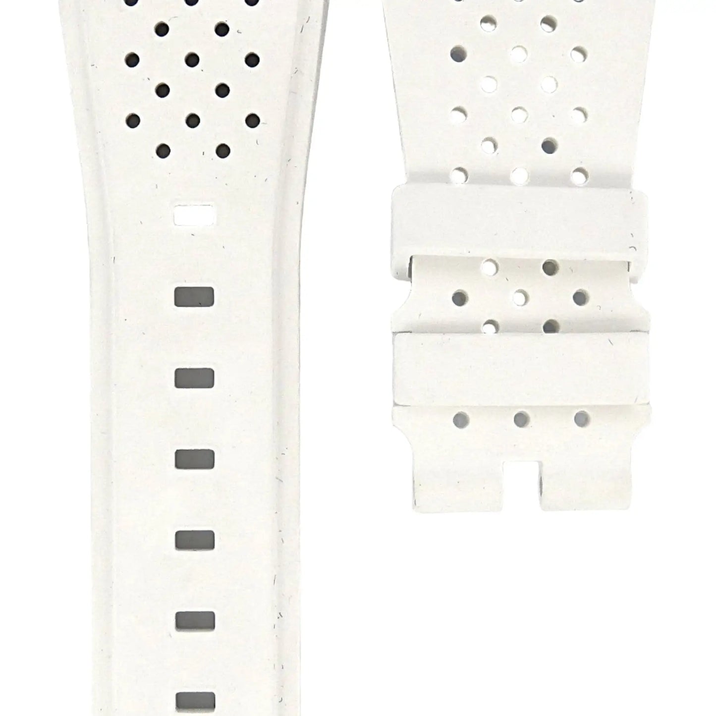 TAG Heuer Connected FT8038 Modular 41 White Rubber Strap 20mm | Genuine OEM