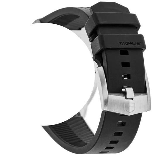 TAG Heuer Formula 1 BT0046 WBY111A Black Rubber Strap 18.5mm | Genuine OEM