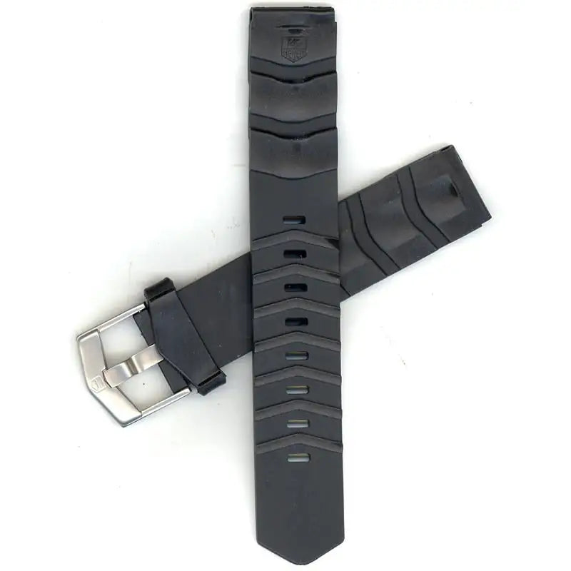 TAG Heuer Formula 1 BT0700 CA1210-1 Black Rubber Strap 19mm | Genuine OEM