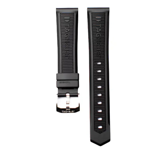 TAG Heuer Formula 1 BT0714 CAH1110 Black Rubber Strap 20mm | Genuine OEM