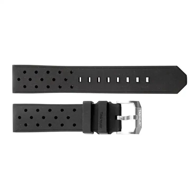 TAG Heuer Formula 1 BT0724 CAZ1010 Black Rubber Strap 21.5mm | Genuine OEM