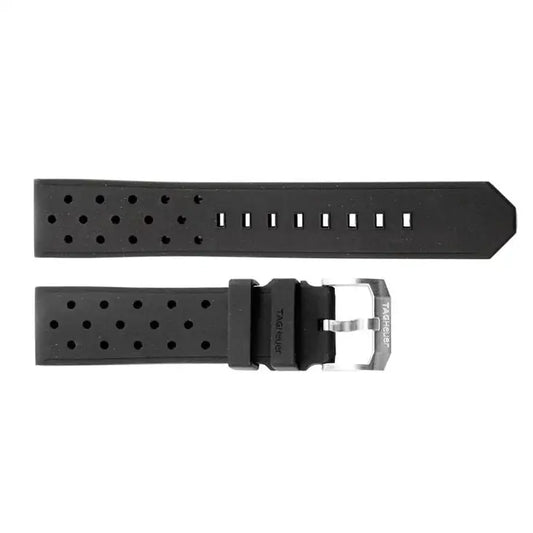 TAG Heuer Formula 1 BT0724 CAZ1010 Black Rubber Strap 21.5mm | Genuine OEM