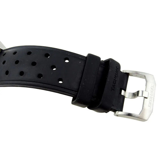 TAG Heuer Formula 1 BT0724 CAZ1010 Black Rubber Strap 21.5mm | Genuine OEM