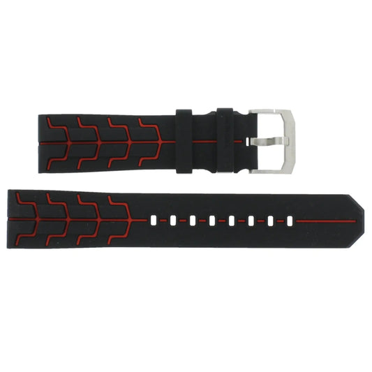 TAG Heuer Formula 1 BT0728 CAZ1019 Black Rubber Strap 21.5mm | Genuine OEM