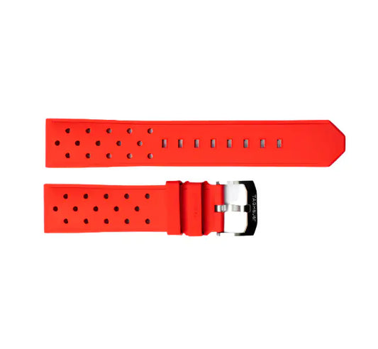 TAG Heuer Formula 1 BT0731 CAZ101E Red Rubber Strap 21.5mm | Genuine OEM