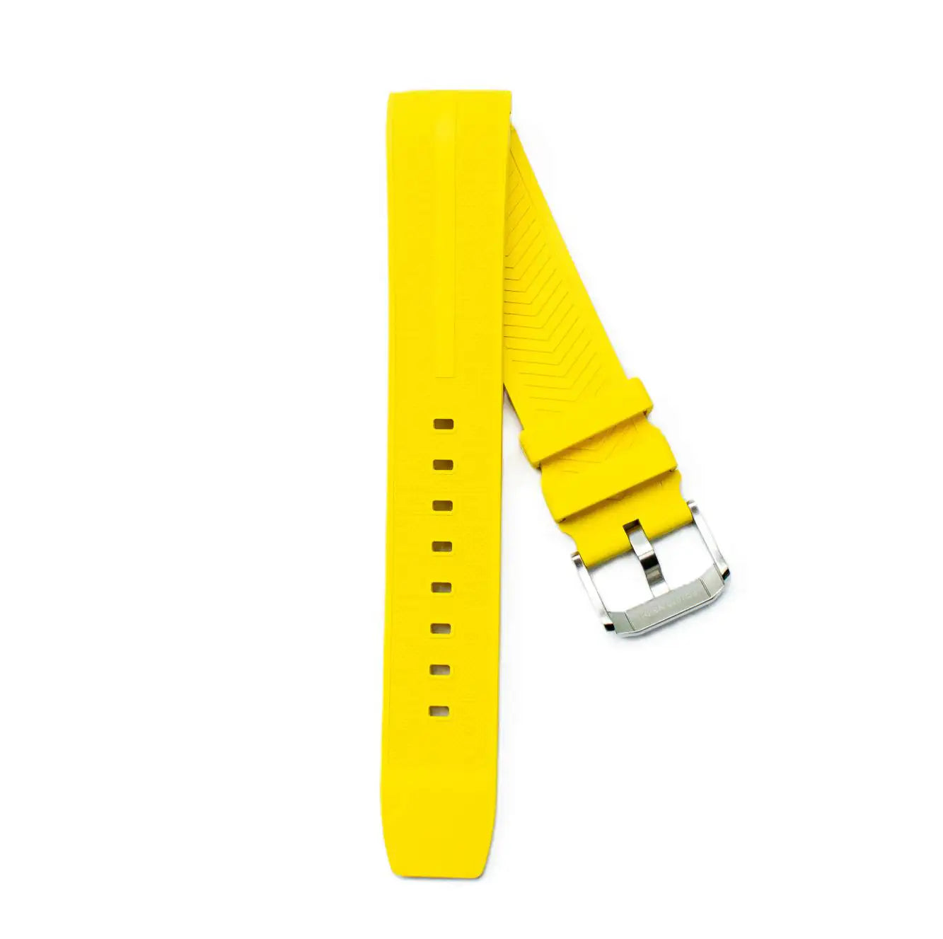 TAG Heuer Formula 1 BT0743 Yellow Rubber Strap 21.5mm | Genuine OEM