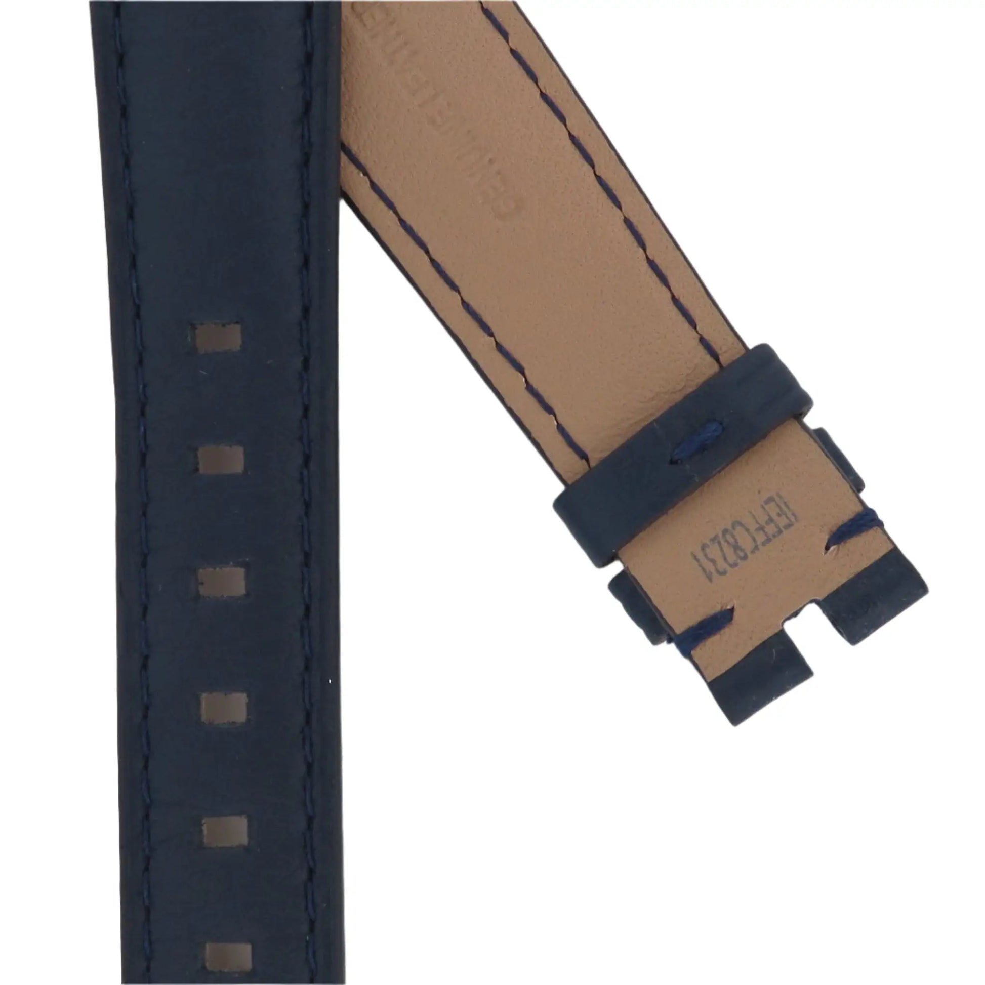 TAG Heuer Formula 1 FC8231 WBJ1312 Blue Leather Strap 17.5mm | Genuine OEM