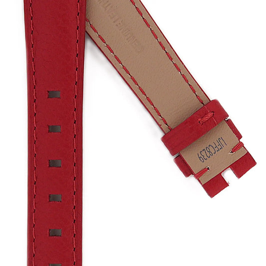 TAG Heuer Formula 1 FC8239 WBJ1412 Red Leather Strap 15.5mm | Genuine OEM