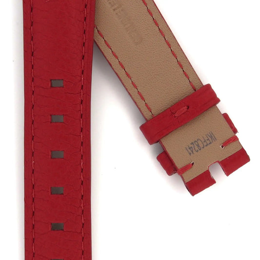 TAG Heuer Formula 1 FC8241 WBJ1312 Red Leather Strap 17.5mm | Genuine OEM