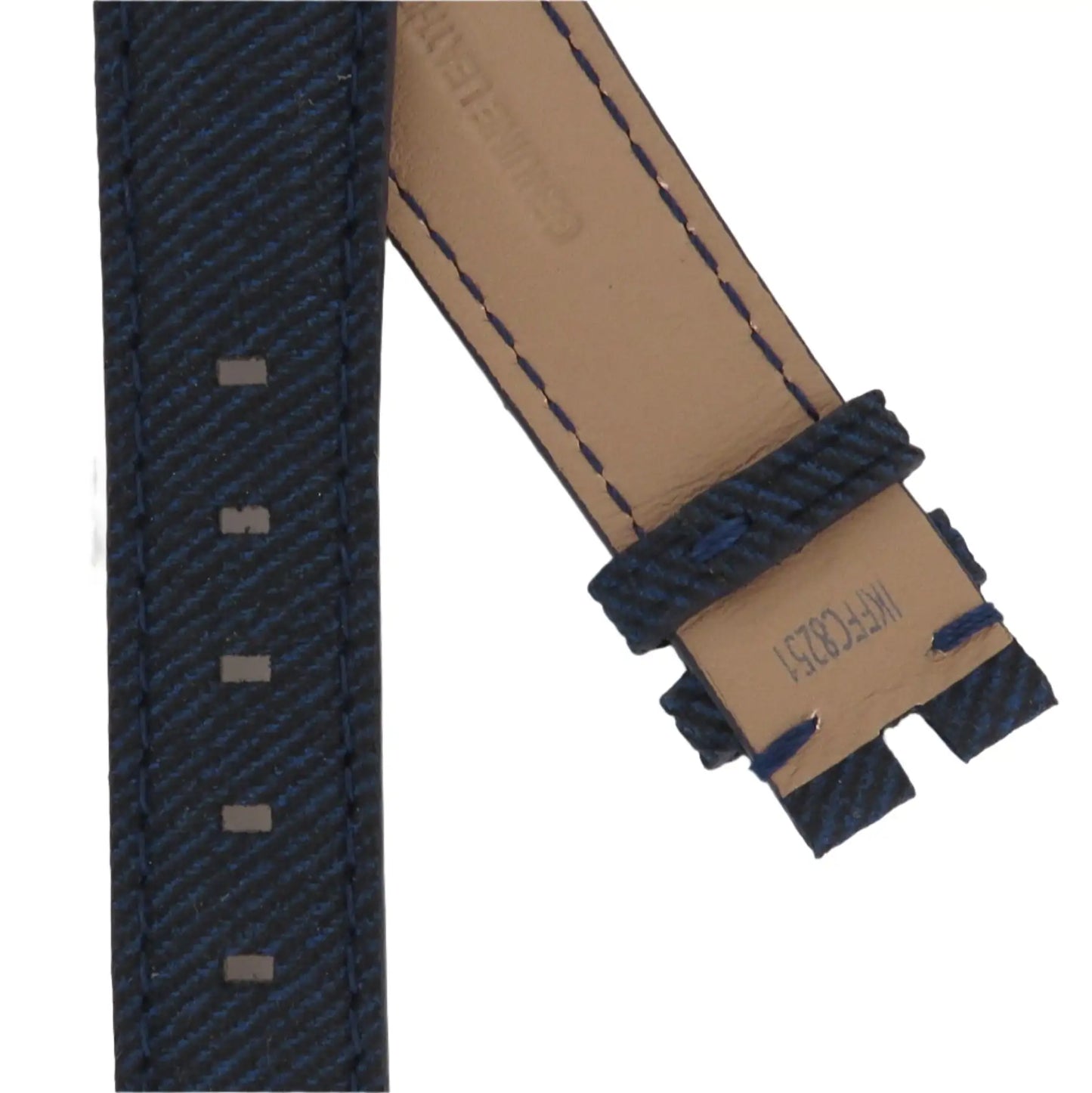 TAG Heuer Formula 1 FC8251 WBJ1312 Black Leather Strap 17.5mm | Genuine OEM