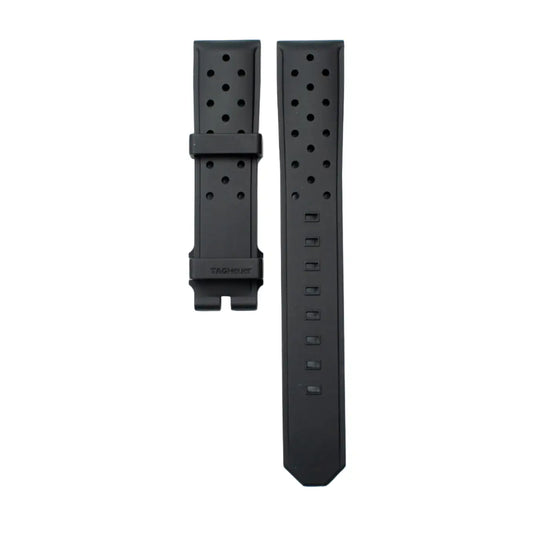 TAG Heuer Formula 1 FT8023 CAZ1110 Black Rubber Strap 19.5mm | Genuine OEM