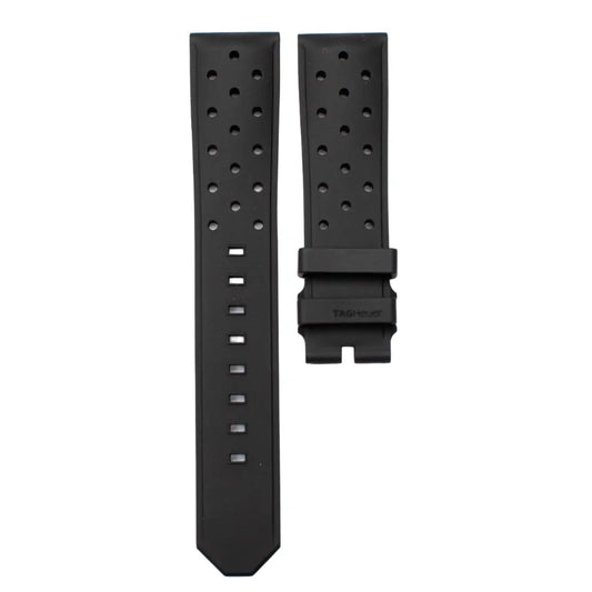 TAG Heuer Formula 1 FT8024 CAZ1010 Black Rubber Strap 21.5mm | Genuine OEM