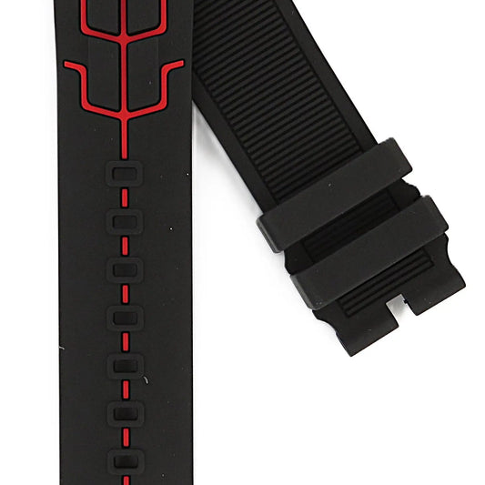 TAG Heuer Formula 1 FT8027 CAZ1019 Black Rubber Strap 21.5mm | Genuine OEM
