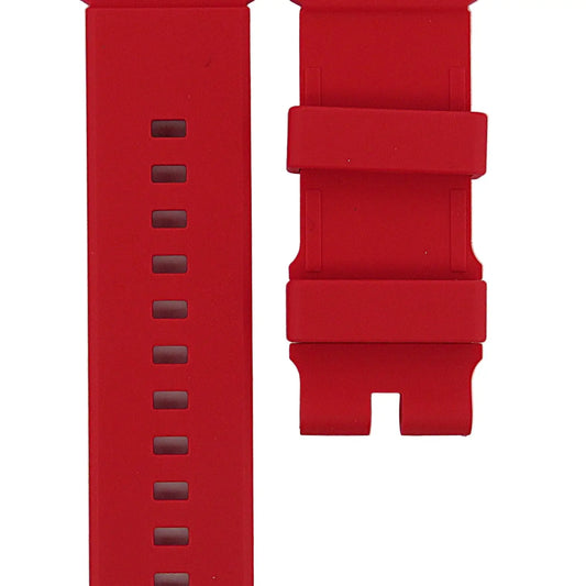 TAG Heuer Formula 1 FT8086 WBY1161 Red Rubber Strap 18.5mm | Genuine OEM