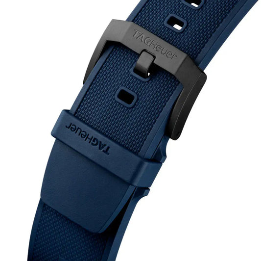 TAG Heuer Formula 1 FT8090 CAZ101AZ Blue Rubber Strap 21.5mm | Genuine OEM