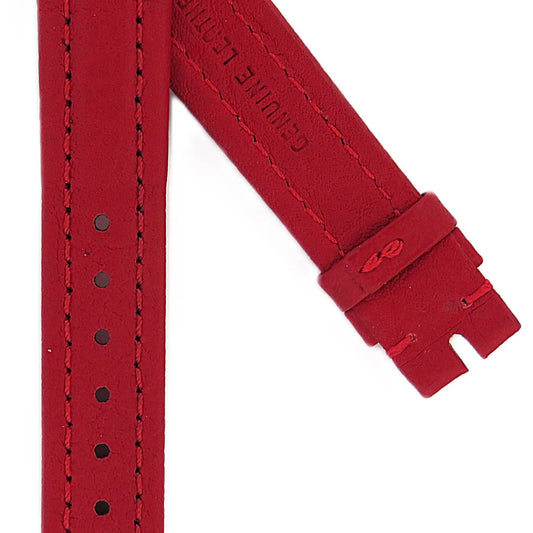 TAG Heuer Kirium FC8104 WL1310 Red Leather Strap 16mm | Genuine OEM