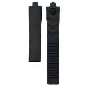 TAG Heuer Kirium FT6001 WL1310  Black Rubber Strap 6.9mm | Genuine OEM