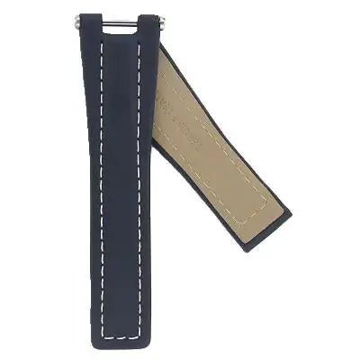 TAG Heuer Link FC6160 CT1110 Blue Leather Strap 22.5mm | Genuine OEM