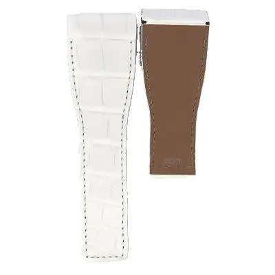 TAG Heuer Microtimer FC6199 CS111G White Alligator Leather Strap 31.5mm | Genuine OEM