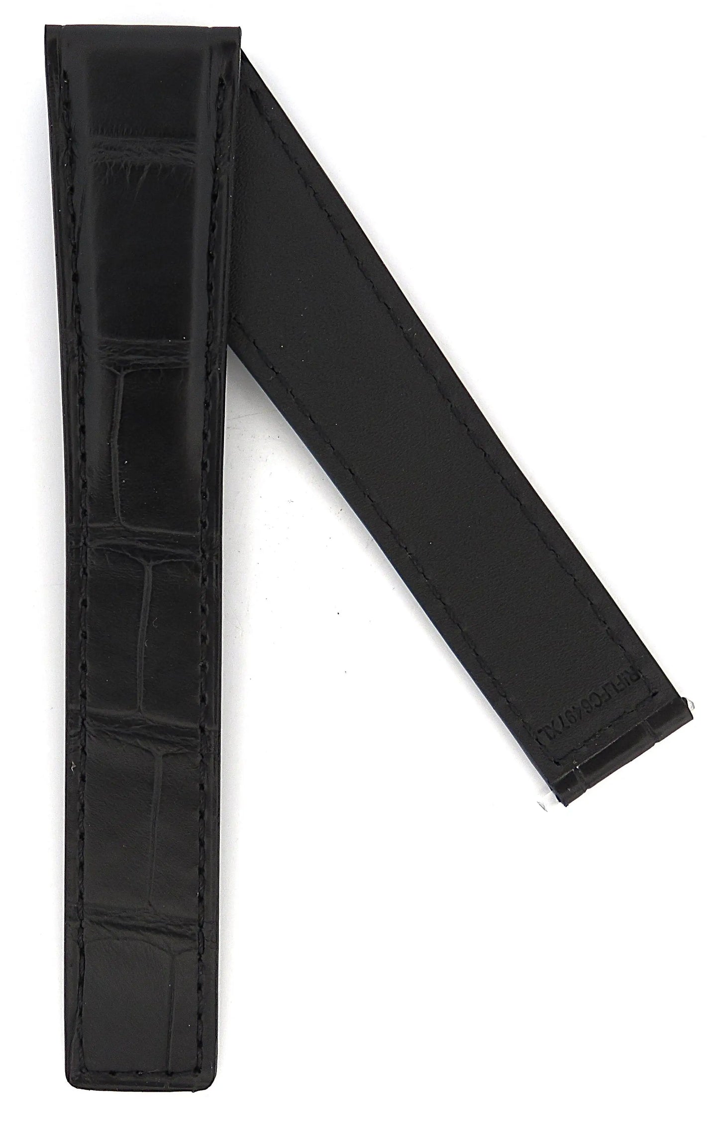 TAG Heuer Monaco CBL2116 Black Alligator Leather Strap 22mm | Genuine OEM
