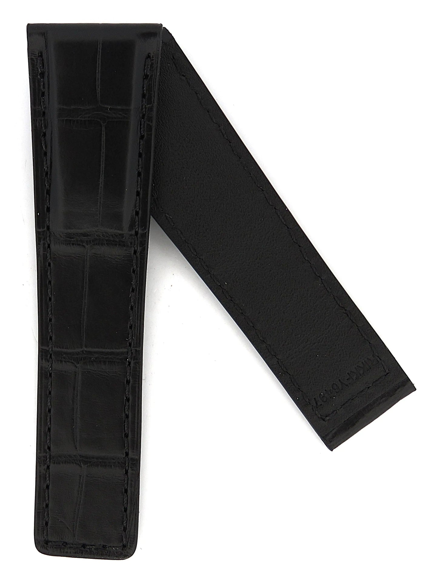 TAG Heuer Monaco CBL2116 Black Alligator Leather Strap 22mm | Genuine OEM