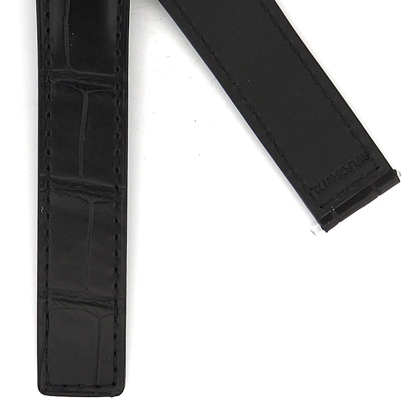 TAG Heuer Monaco CBL2116 Black Alligator Leather Strap 22mm | Genuine OEM
