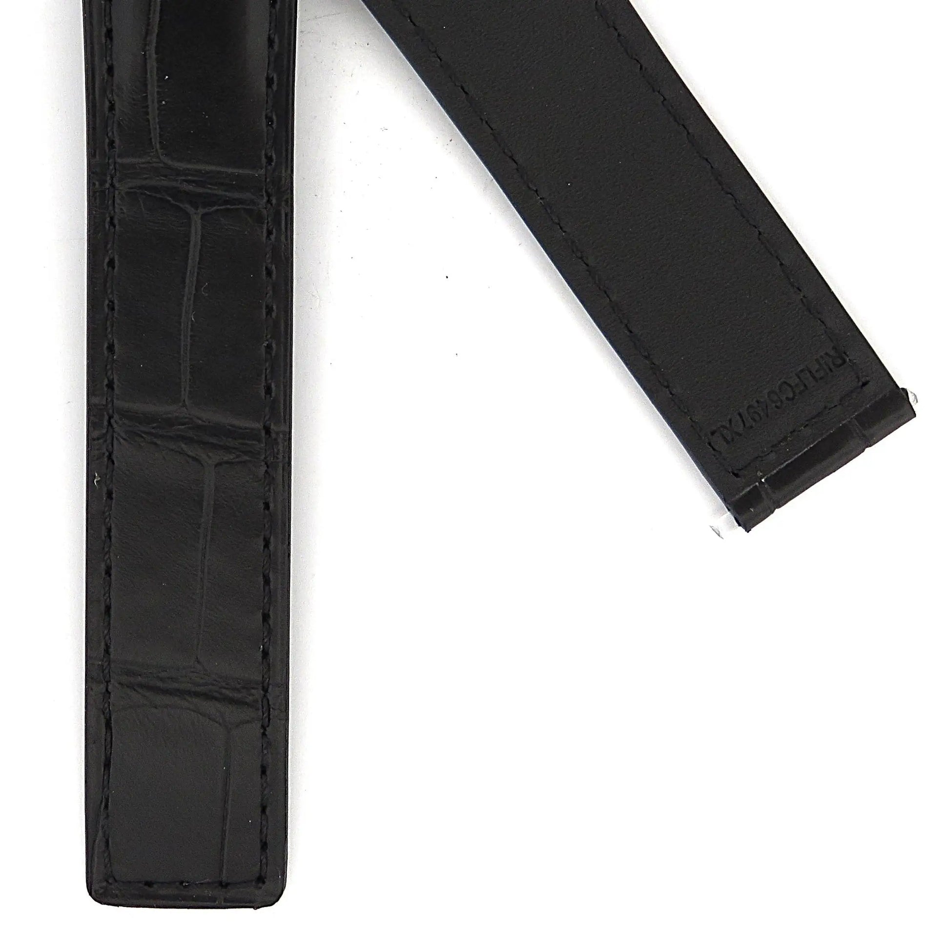 TAG Heuer Monaco CBL2116 Black Alligator Leather Strap 22mm | Genuine OEM