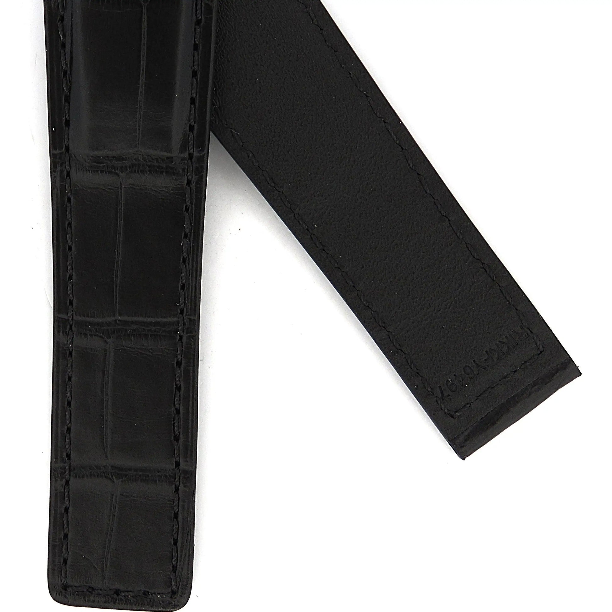 TAG Heuer Monaco CBL2116 Black Alligator Leather Strap 22mm | Genuine OEM