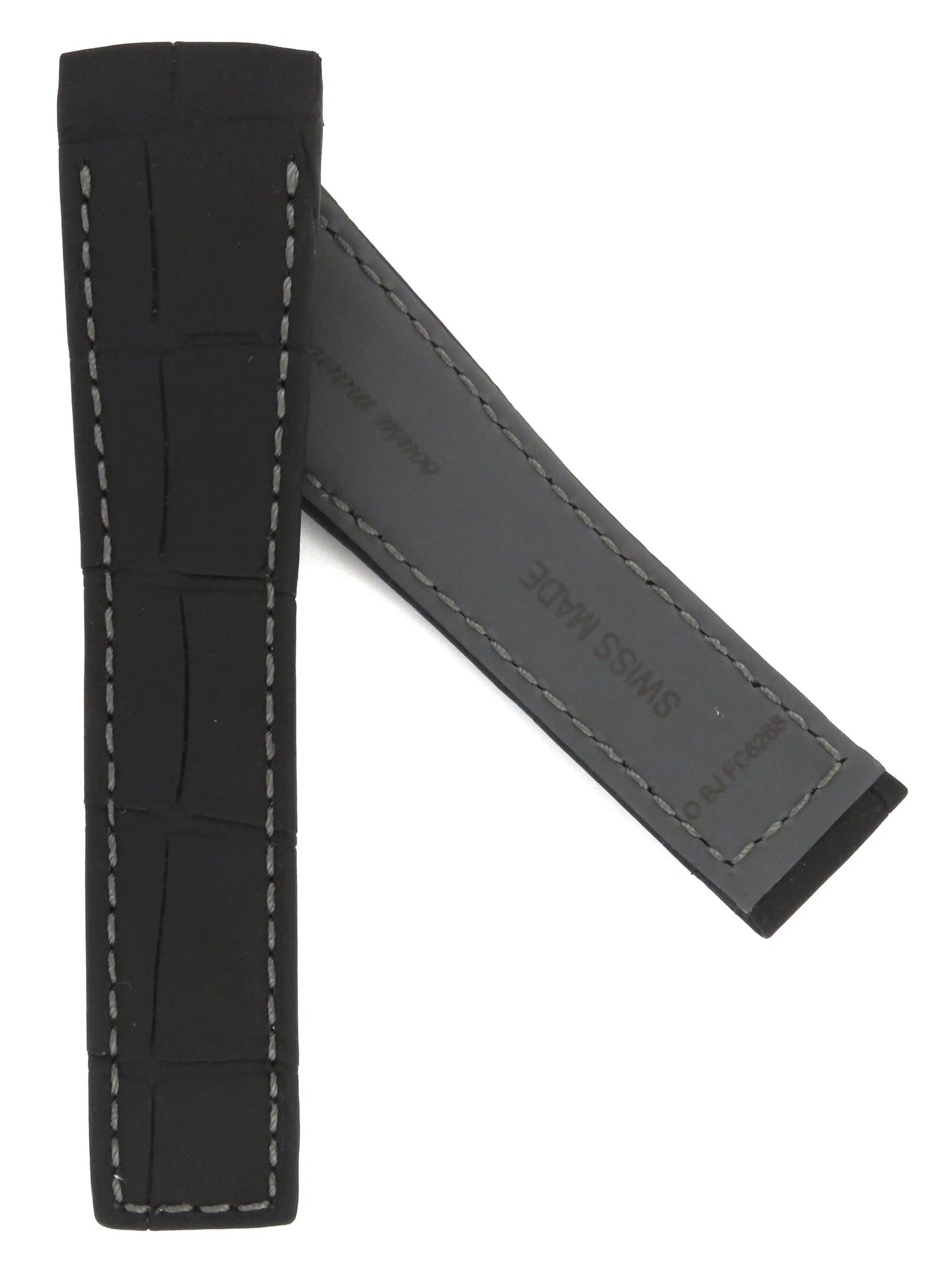 TAG Heuer Monaco FC6288 WAW2040 Black Alligator Leather Strap 23mm | Genuine OEM