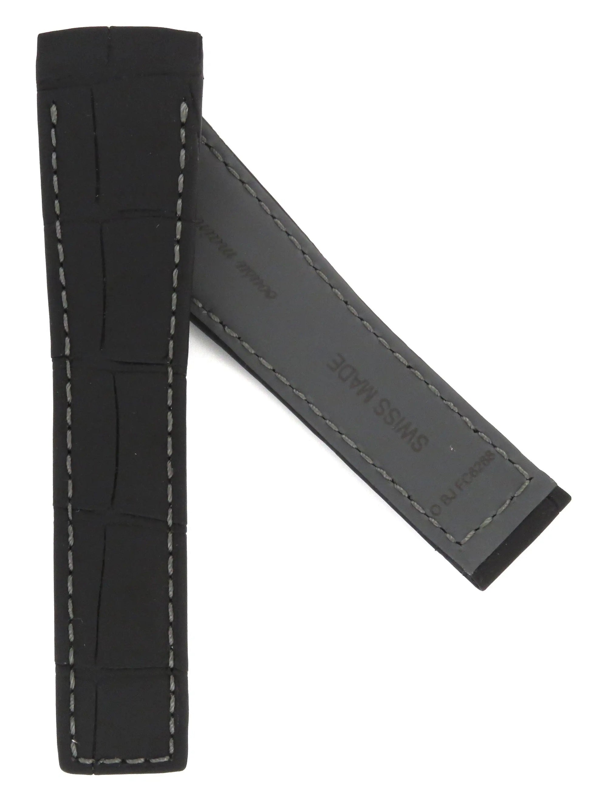 TAG Heuer Monaco FC6288 WAW2040 Black Alligator Leather Strap 23mm | Genuine OEM