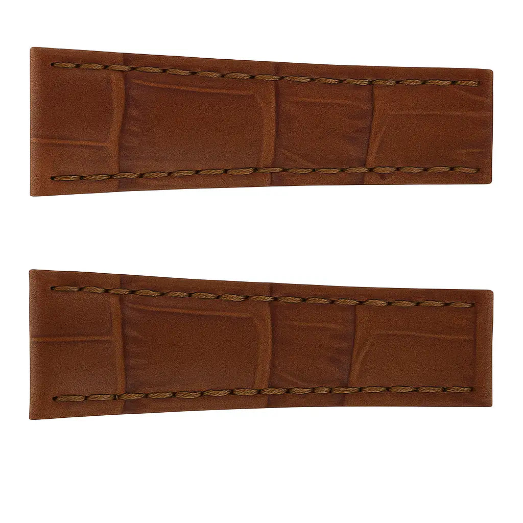 TAG Heuer Monza FC6176 CR5110 Gold Alligator Leather Strap 20mm | Genuine OEM