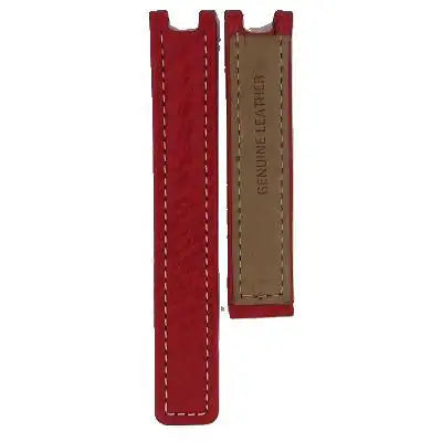 TAG Heuer S/EL FC6154 WG1312 Red Leather Strap 7.3mm | Genuine OEM