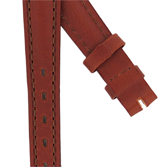 TAG Heuer S/EL FC8018 WG1322 Brown Leather Strap 15.5mm | Genuine OEM
