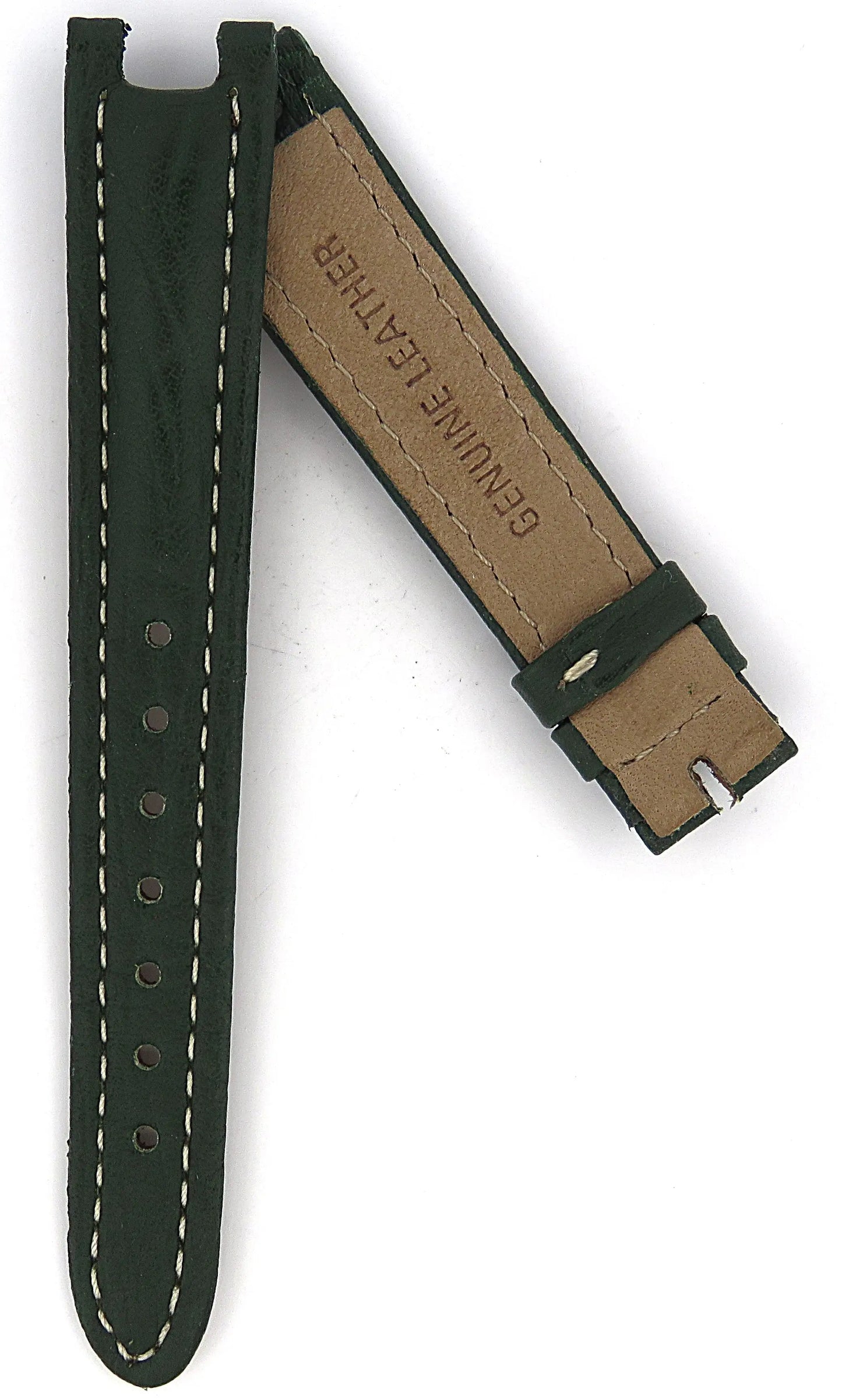TAG Heuer S/EL FC8109 WG1312-0 Green Leather Strap 7.5mm | Genuine OEM